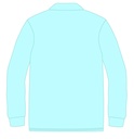 Polo Shirt  L. S (Light Turquoise ) Fr.