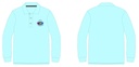 Polo Shirt  L. S (Light Turquoise ) Fr.