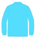 Polo Shirt L. S(Turquoise )  Fr.