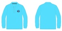 Polo Shirt L. S(Turquoise )  Fr.