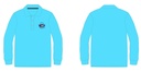 Polo Shirt L. S(Turquoise )  Fr.