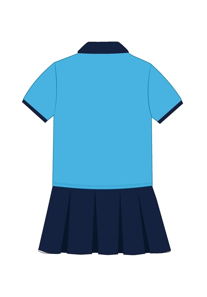 Dress ( 2-7 )  Prek - KG2 تركواز