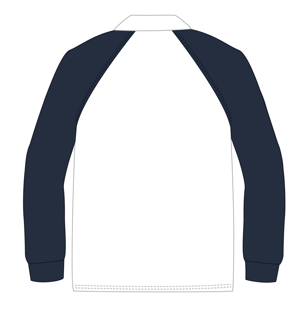 Polo Shirt  L.S ابيض