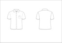Shirt S.S. White adult sizes (XS-5XL)