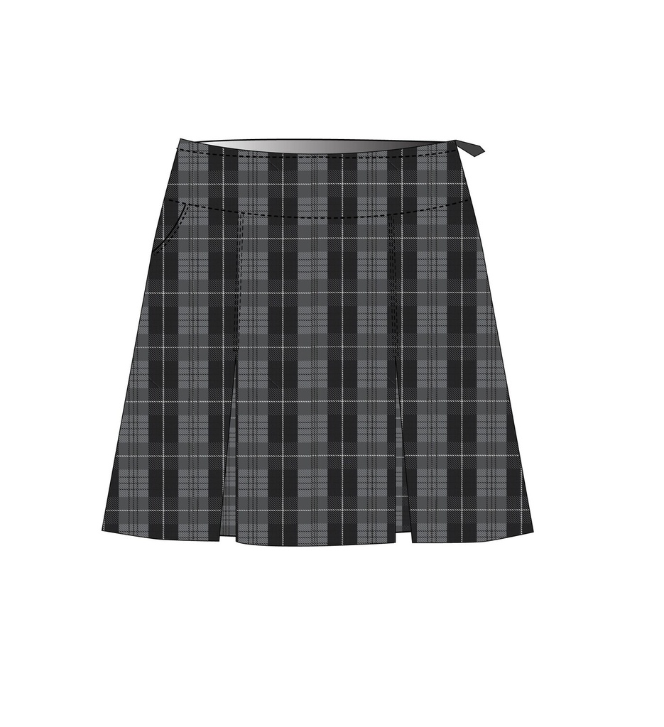 Skort  (6-M) اسود *رمادى