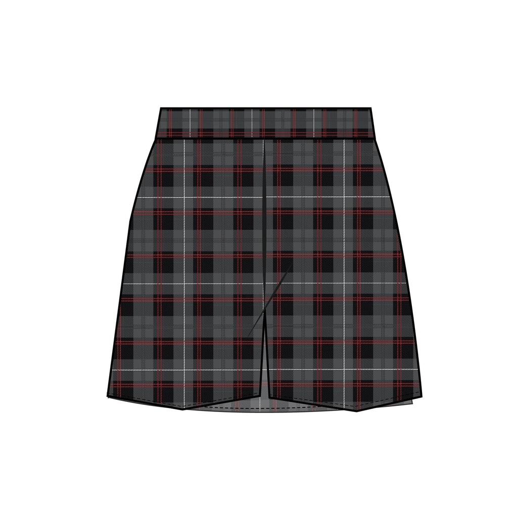 Skort  اسود*احمر