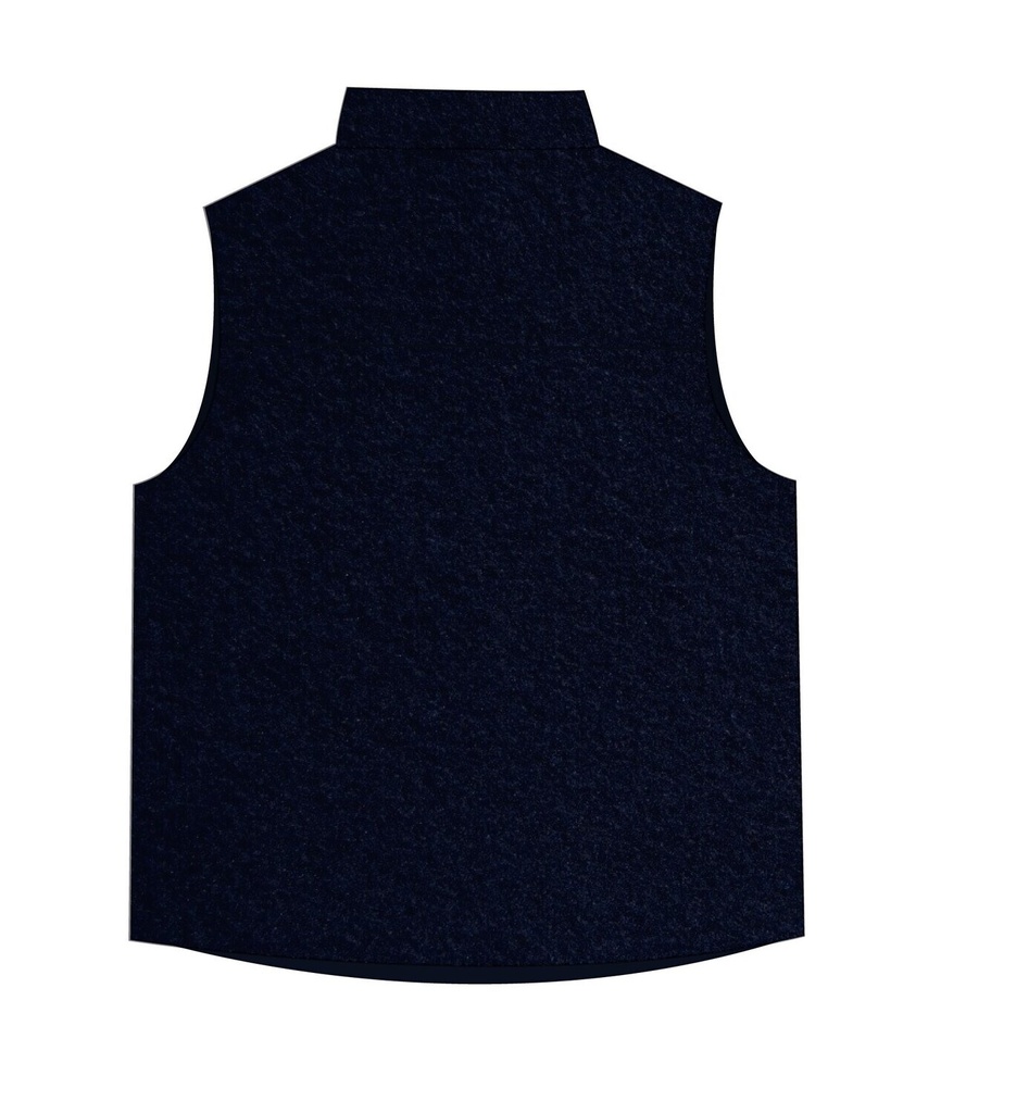 Fleece Vest (XS-3XL adult sizes)(Navy)  