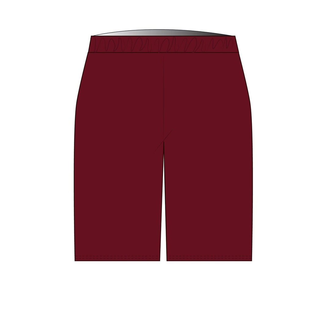 PE Short (Burgundy)  