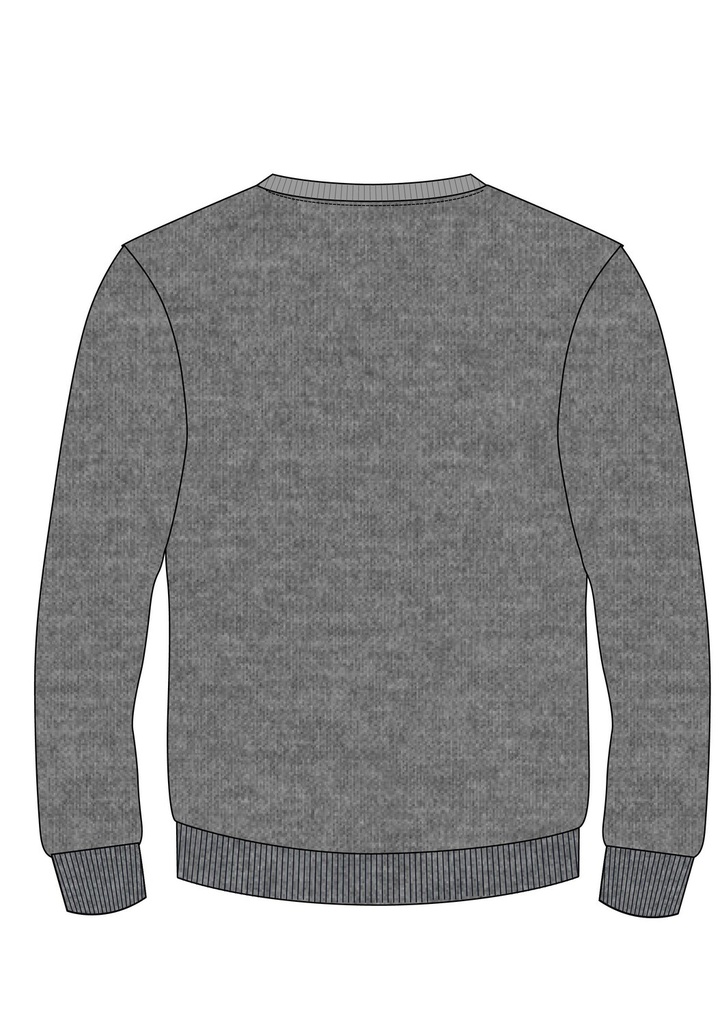 PE Sweat Shirt (XS-3XL adult sizes)(Grey)  