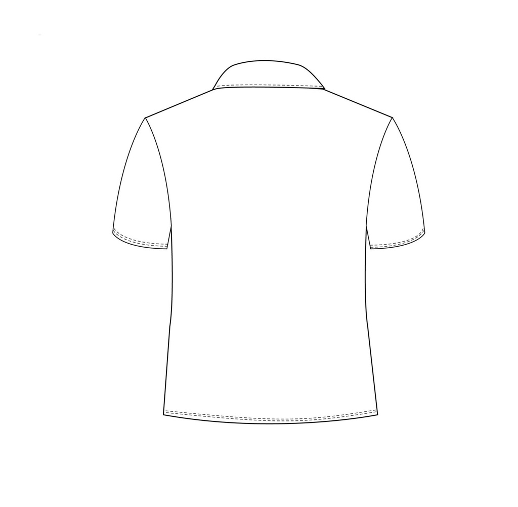 Shirt Short Sleeve  (White)  