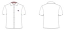 Shirt Short Sleeve  (White)  