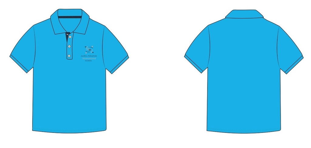 Polo Shirt  S.S(adult Sizes) (Turquoise )