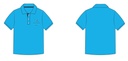 Polo Shirt  S.S(adult Sizes) (Turquoise )