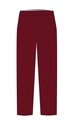 PE Trouser  (XS-3XL adult sizes)(Burgundy)  