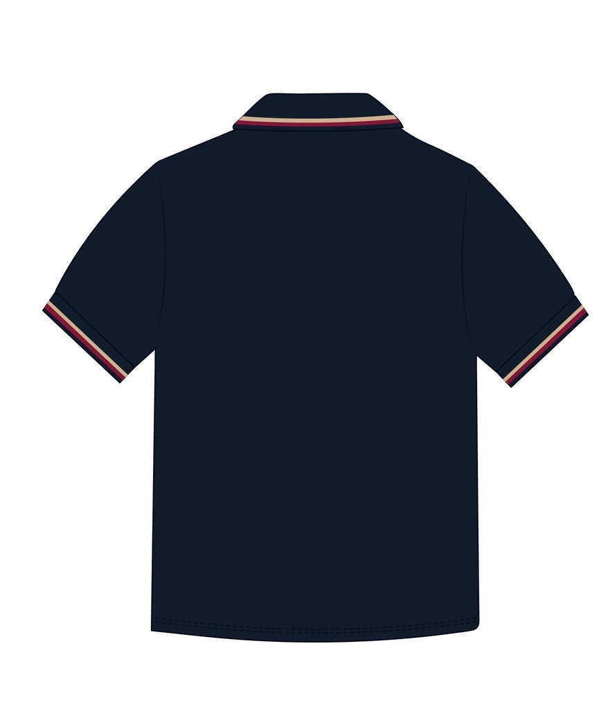 Polo Shirt  Short Sleeve (adult sizes)  (Navy)