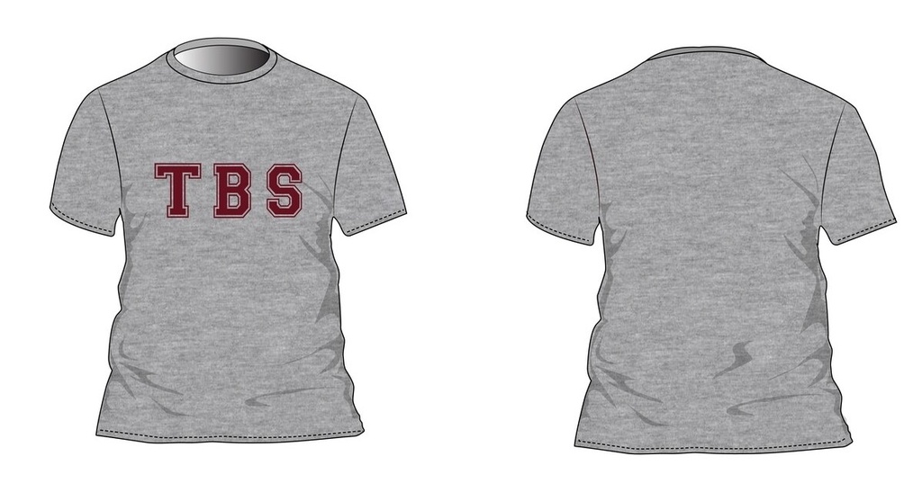 T.Shirt S.S (XS-3XL adult sizes) (Grey)  