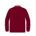Polo Shirt  L.S( Burgundy)  