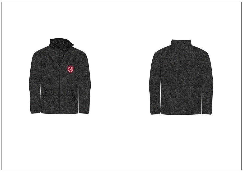 Fleece Jacket  (Grey)  