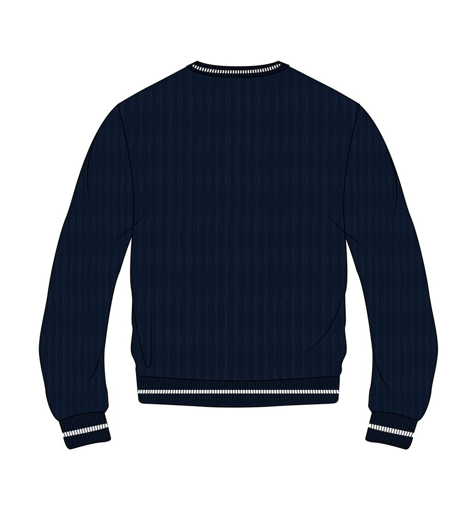 Pullover (Navy X White)