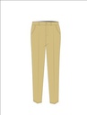 Trousers Girls Beige adult sizes (2XS-6XL)