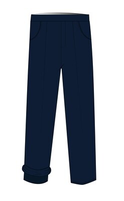 Trousers Fully Lined Navy (3-7)