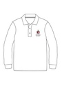 Polo Shirt L.S. White (2-14)