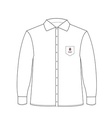 Shirt L.S. White adult size (XS-XL)