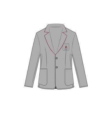 Blazer Grey (6-14) and adult sizes (XS-3XL)