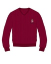 Pullover Burgundy (2-14) and adult sizes (XS-L)