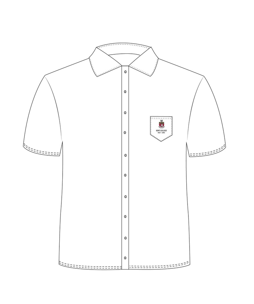 Shirt S.S. White (6-14)