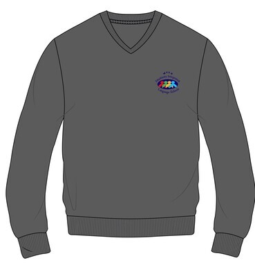 Pullover Grey adult sizes (XS-3XL)