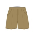 Shorts Elastic Waist Beige (2-6)