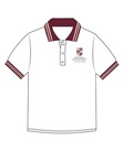 Polo Shirt S.S. White adult sizes (XS-M)