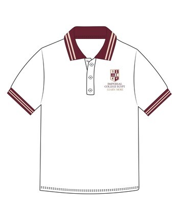 Polo Shirt S.S. White (7-14)