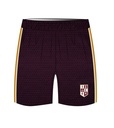 PE Shorts Burgundy (3-14) and adult sizes (XS-3XL)