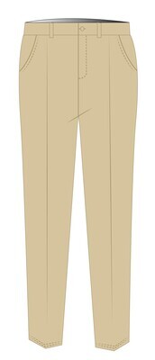 Trousers Girls Beige adult sizes (XS-5XL)