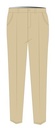 Trousers Girls Beige adult sizes (XS-5XL)