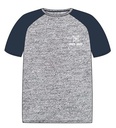 PE T-Shirt S.S. Grey x Indigo (3-14)