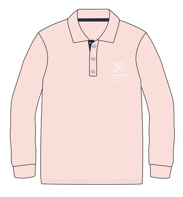 Polo Shirt L.S. Pink (3-7)