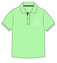 Polo Shirt S.S. Green (3-14) and adult sizes (XS-S)