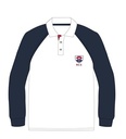 Polo Shirt  L.S. White (14) and adult sizes (XS-2XL)