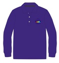 Polo Shirt L.S. Purple (5-14)