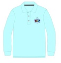 Polo Shirt L.S. Light Turquoise (3-8)