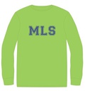 PE T-Shirt L.S. Green adult sizes (XS-3XL)