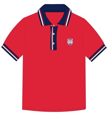 Polo Shirt S.S. Red  (6-14)