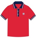 Polo Shirt S.S. Red  (6-14)