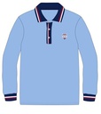 Polo Shirt L.S. Blue (2-6)