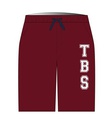 PE Shorts Burgundy (3-14)