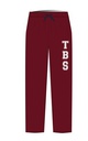 PE Trousers Burgundy (3-14)