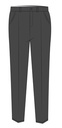 Trousers Girls Grey adult sizes (XS-2XL)